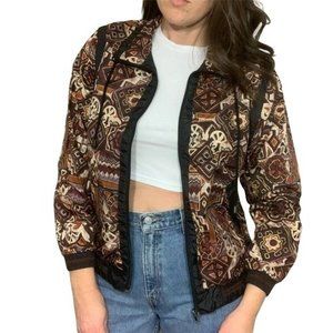 Vintage Multicolor Patterned Jacket